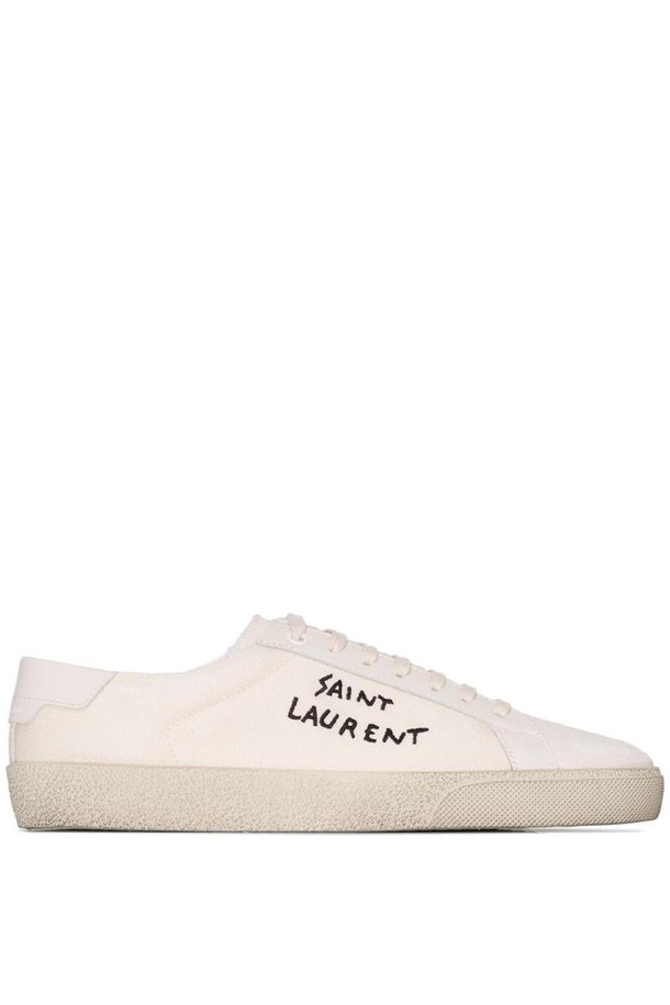 SAINT LAURENT - 스니커즈 - 생로랑 여성 스니커즈 COURT SL 06 CANVAS SNEAKERS NB30