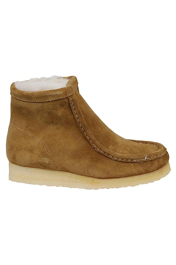 CLARKS - 부츠/워커 - 클락스 여성 부츠 WALLABEE HI SUEDE LEATHER BOOTS NB30