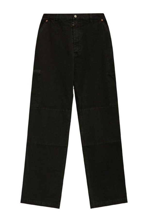 MM6 Maison Margiela - 팬츠 - 엠엠식스 메종마르지엘라 남성 바지 WIDE LEG COTTON TROUSERS NB30