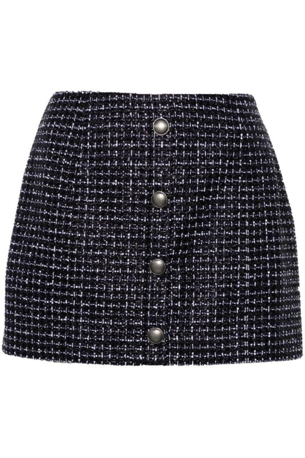 ALESSANDRA RICH - 스커트/팬츠 - 알렉산드라리치 여성 스커트 SEQUIN CHECKED TWEED MINI SKIRT NB30