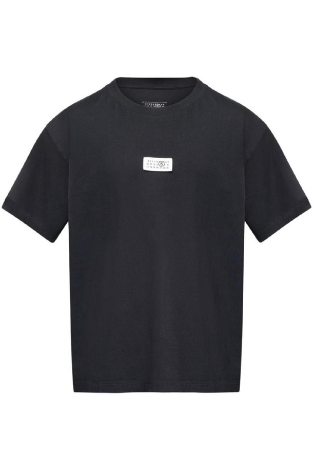 MM6 Maison Margiela - 반팔티셔츠 - 엠엠식스 메종마르지엘라 남성 티셔츠 LOGO COTTON T SHIRT NB30