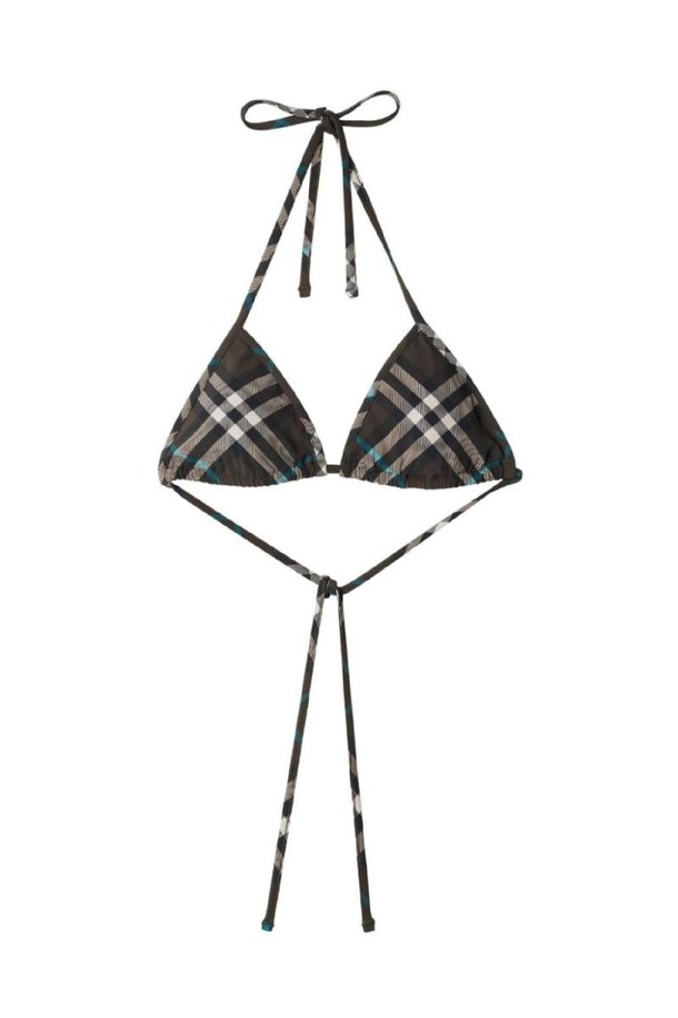 BURBERRY - 기타소품 - 버버리 여성 수영복 CHECK TRIANGLE BIKINI TOP NB30