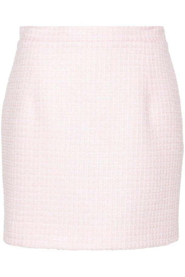 ALESSANDRA RICH - 스커트/팬츠 - 알렉산드라리치 여성 스커트 SEQUIN CHECKED TWEED MINI SKIRT NB30