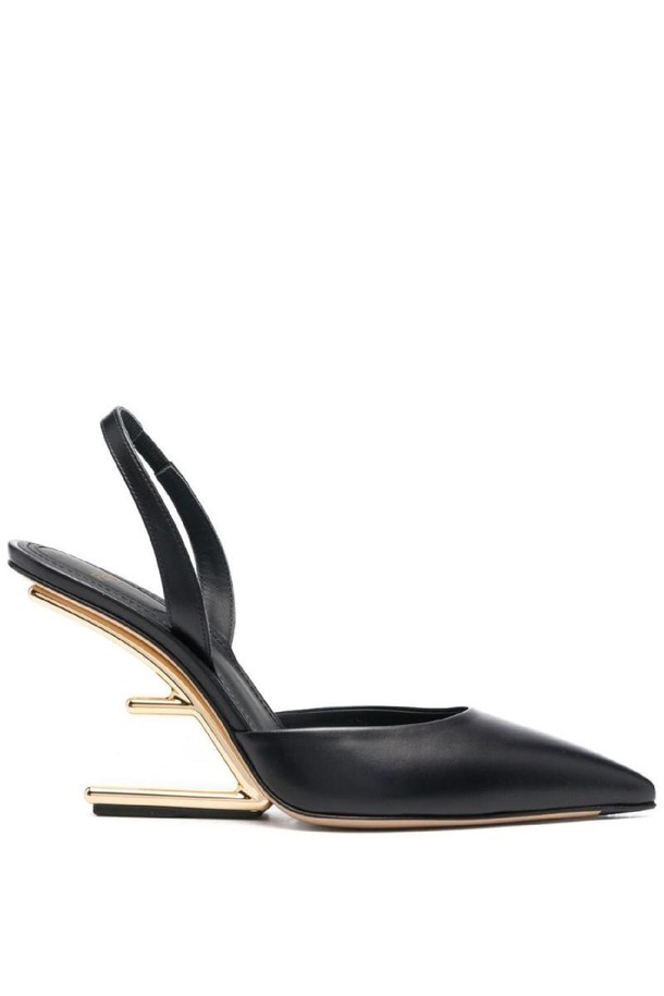 FENDI - 펌프스 - 펜디 여성 펌프스 FENDI FIRST LEATHER SLINGBACK PUMPS NB30