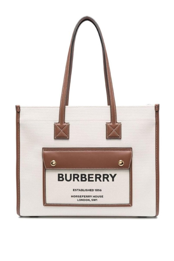 BURBERRY - 토트백 - 버버리 여성 토트백 SMALL CANVAS TOTE BAG NB30