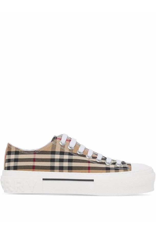 BURBERRY - 스니커즈 - 버버리 여성 스니커즈 CHECK COTTON SNEAKERS NB30