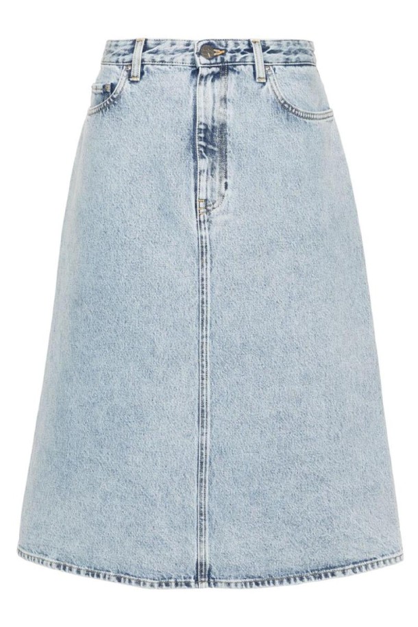 TOTEME - 스커트/팬츠 - 토템 여성 스커트 ORGANI COTTON DENIM MIDI SKIRT NB30