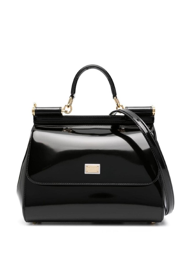 DOLCE & GABBANA - 숄더백 - 돌체앤가바나 여성 숄더백 SICILY LARGE SHINY LEATHER HANDBAG NB30