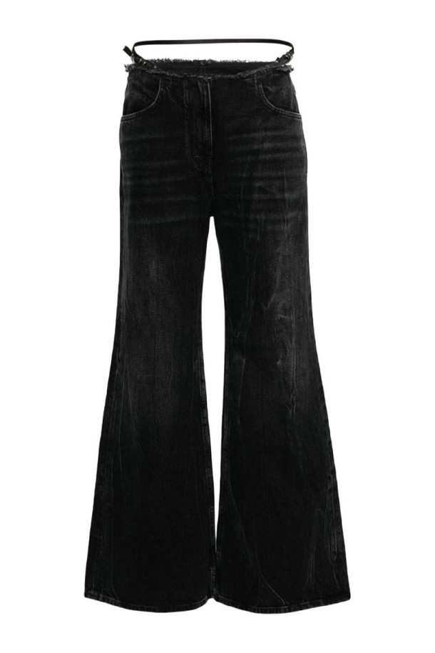 GIVENCHY - 스커트/팬츠 - 지방시 여성 청바지 WIDE LEG DENIM COTTON JEANS NB30