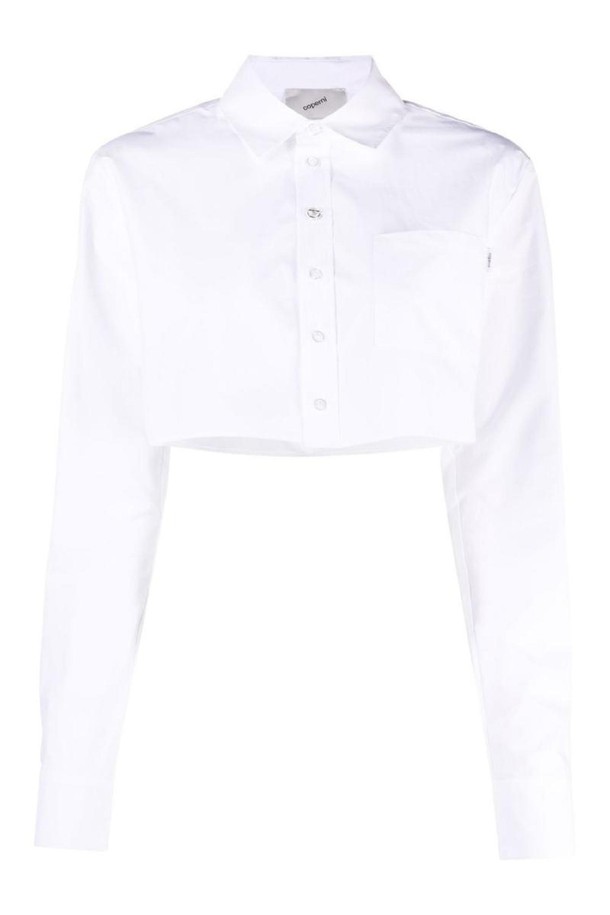 COPERNI - 블라우스/셔츠 - 코페르니 여성 셔츠 블라우스 COTTON CROPPED SHIRT NB30