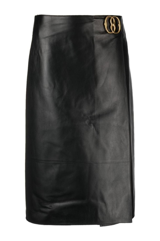 BALLY - 스커트/팬츠 - 발리 여성 스커트 LEATHER MIDI SKIRT NB30