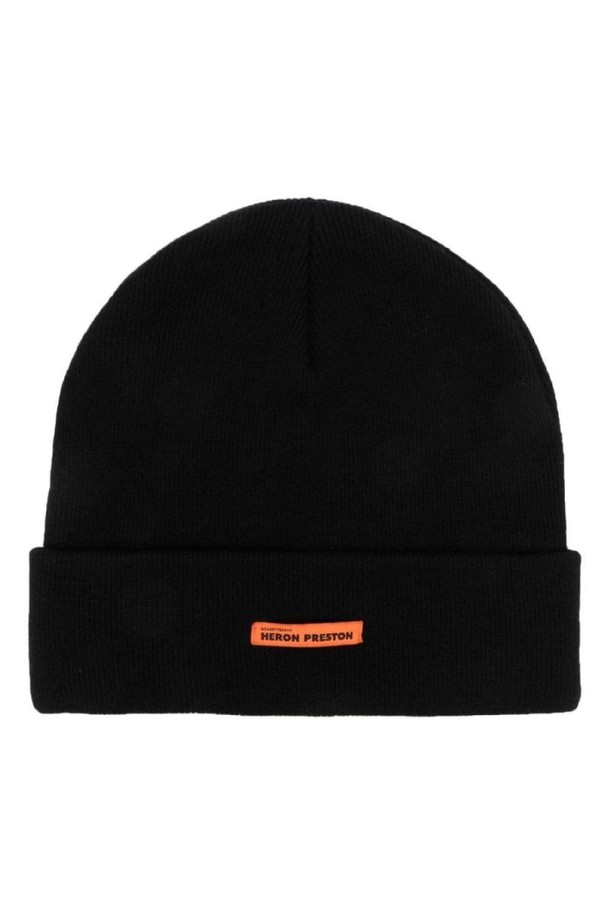 HERON PRESTON - 모자 - 헤론프레스톤 남성 모자 LOGO WOOL BEANIE NB30