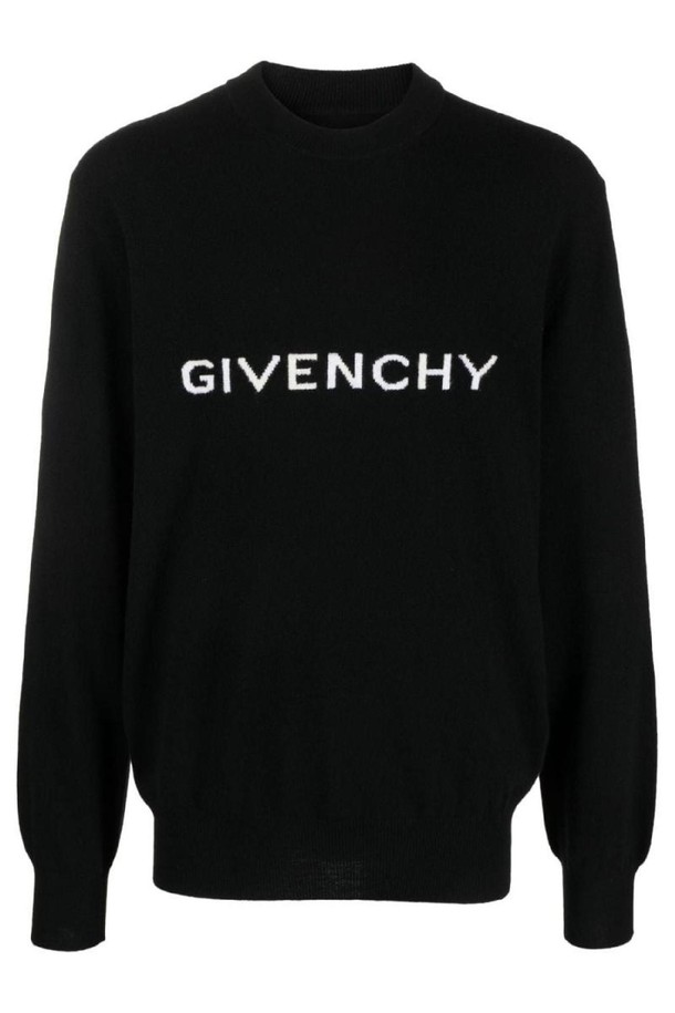 GIVENCHY - 니트/가디건 - 지방시 남성 스웨터 LOGO WOOL CREWNECK SWEATER NB30