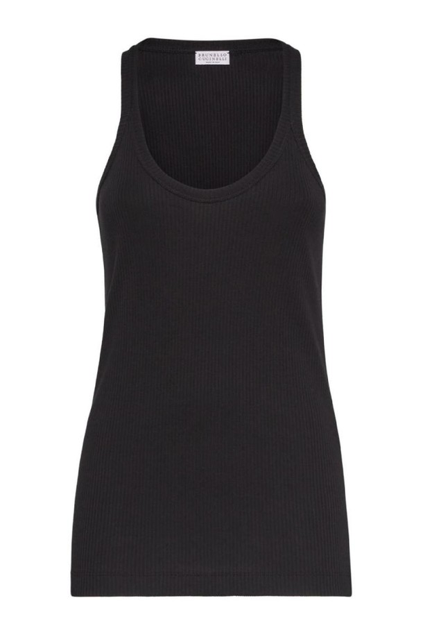 BRUNELLO CUCINELLI - 블라우스/셔츠 - 브루넬로 쿠치넬리 여성 셔츠 블라우스 COTTON TANK TOP NB30