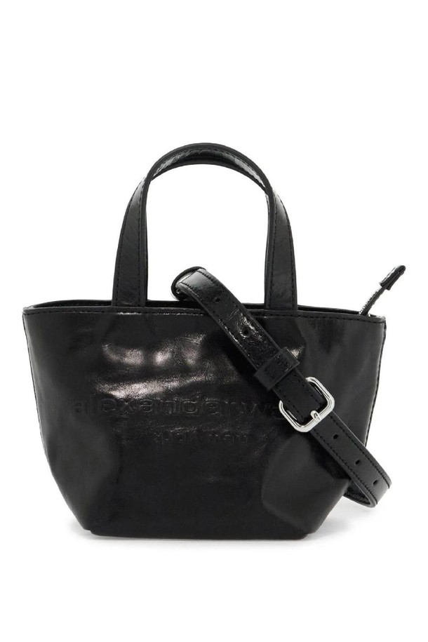 ALEXANDER WANG  - 숄더백 - 알렉산더왕 여성 숄더백 mini leather tote bag with punch detailing NB02