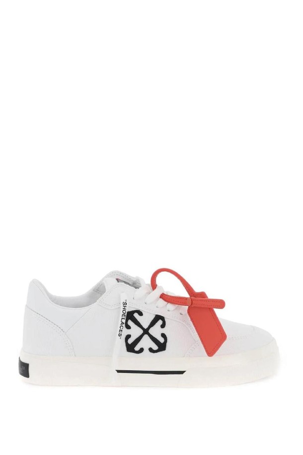 OFF-WHITE - 스니커즈 - 오프화이트 여성 스니커즈 low canvas vulcanized sneakers in NB02