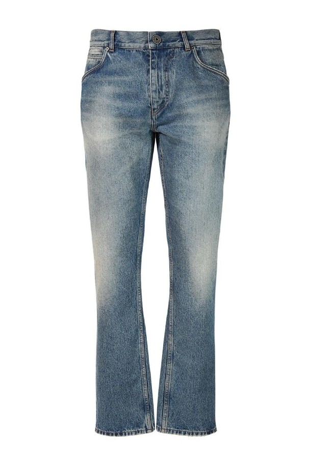 BALMAIN - 팬츠 - 발망 남성 청바지 Regular denim cotton jeans NB01