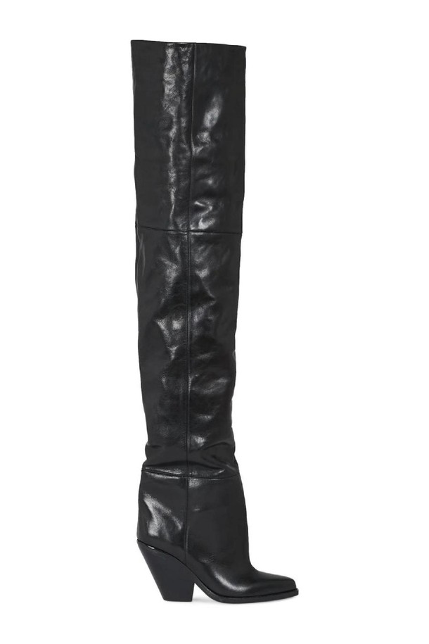 ISABEL MARANT - 부츠/워커 - 이자벨마랑 여성 니하이부츠 95mm Lalex leather over the knee boots NB01