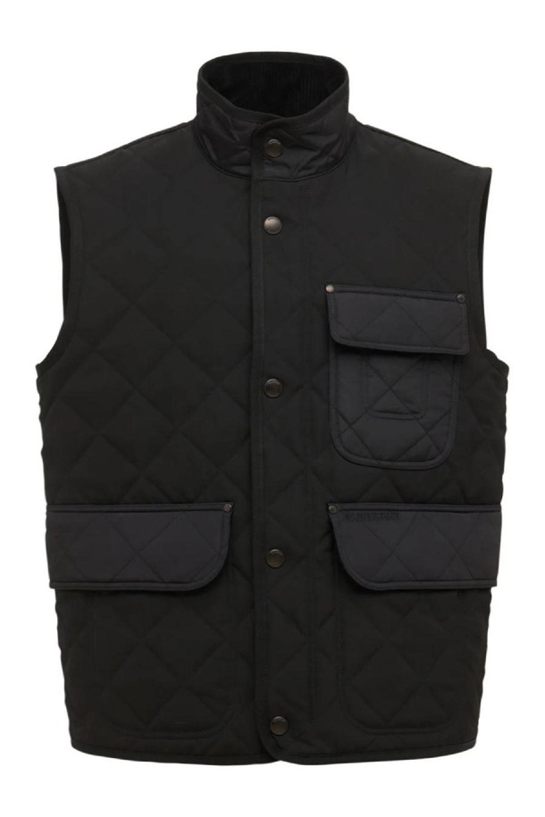 BURBERRY - 베스트 - 버버리 남성 조끼 Saunton quilted tech vest NB01