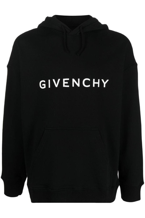 GIVENCHY - 긴팔티셔츠 - 지방시 남성 맨투맨 후드 LOGO COTTON HOODIE NB30