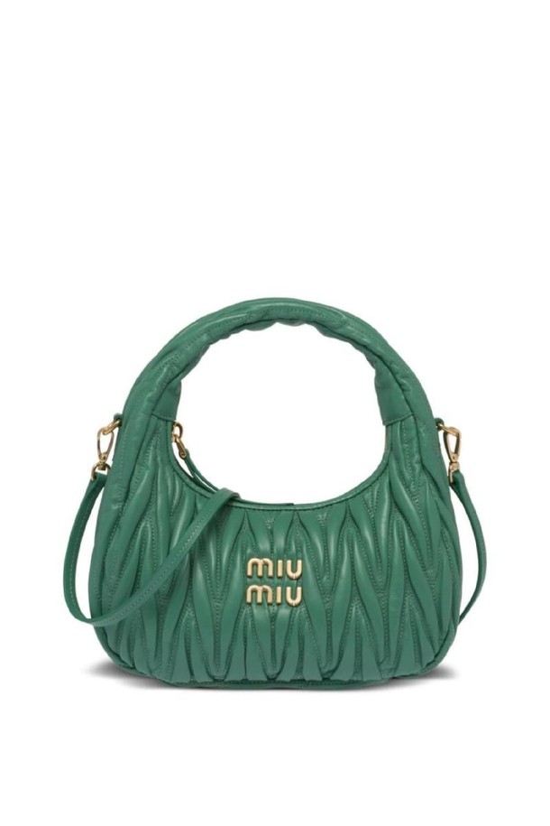 MIU MIU - 숄더백 - 미우미우 여성 숄더백 WANDER LEATHER HOBO BAG NB30