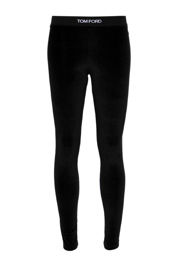 TOM FORD - 스커트/팬츠 - 톰포드 여성 레깅스 LOGO VELVET LEGGINGS NB30