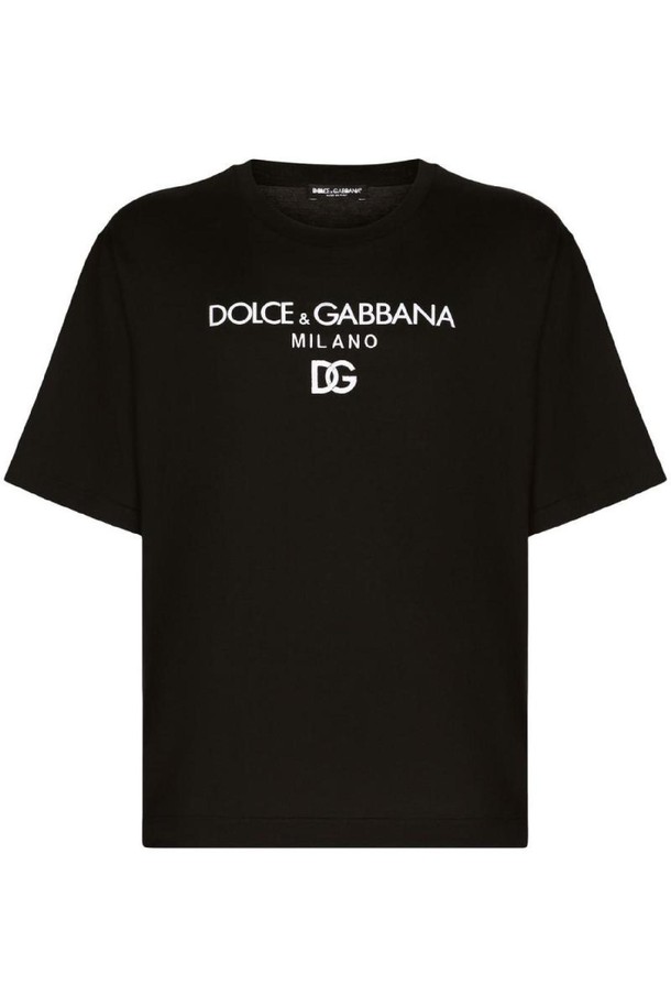 DOLCE & GABBANA - 반팔티셔츠 - 돌체앤가바나 남성 티셔츠 LOGO COTTON T SHIRT NB30