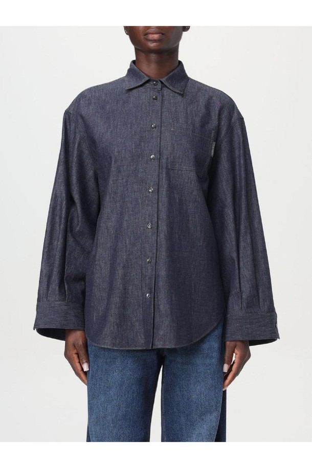 BRUNELLO CUCINELLI - 블라우스/셔츠 - 브루넬로 쿠치넬리 여성 셔츠 Womans Shirt Brunello Cucinelli NB03