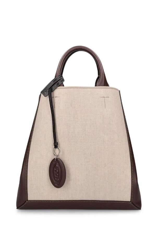 TOD'S - 토트백 - 토즈 여성 토트백 Medium canvas tote bag NB01