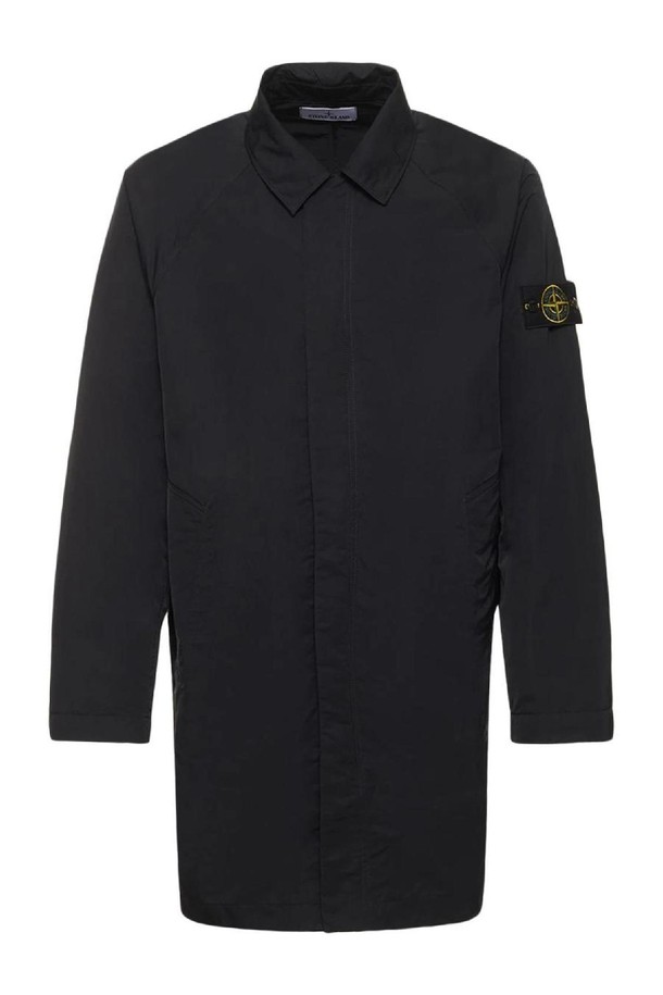 STONE ISLAND - 코트 - 스톤아일랜드 남성 코트 Hyper dense nylon satin car coat NB01