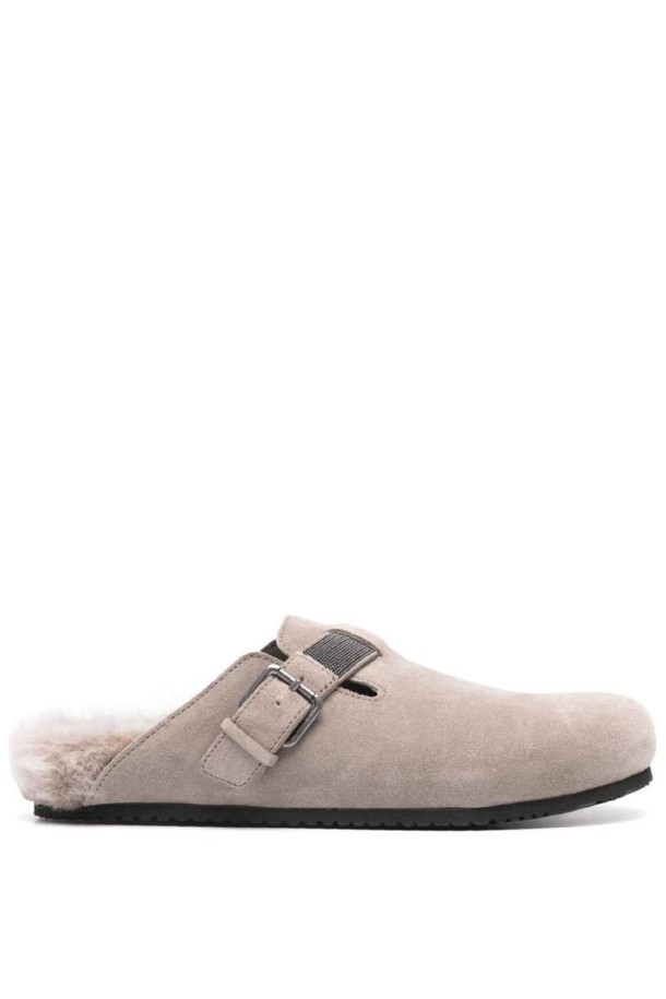 BRUNELLO CUCINELLI - 샌들/뮬/슬리퍼 - 브루넬로 쿠치넬리 여성 샌들 LEATHER SLIPPERS NB30