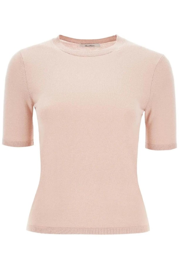 MAX MARA - 반팔티셔츠 - 막스마라 여성 티셔츠 short sleeved knit top warren NB02