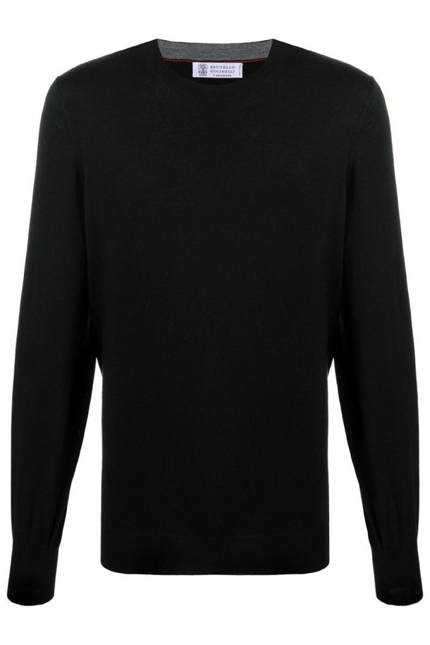 BRUNELLO CUCINELLI - 니트/가디건 - 브루넬로 쿠치넬리 남성 스웨터 WOOL CREWNECK SWEATER NB30