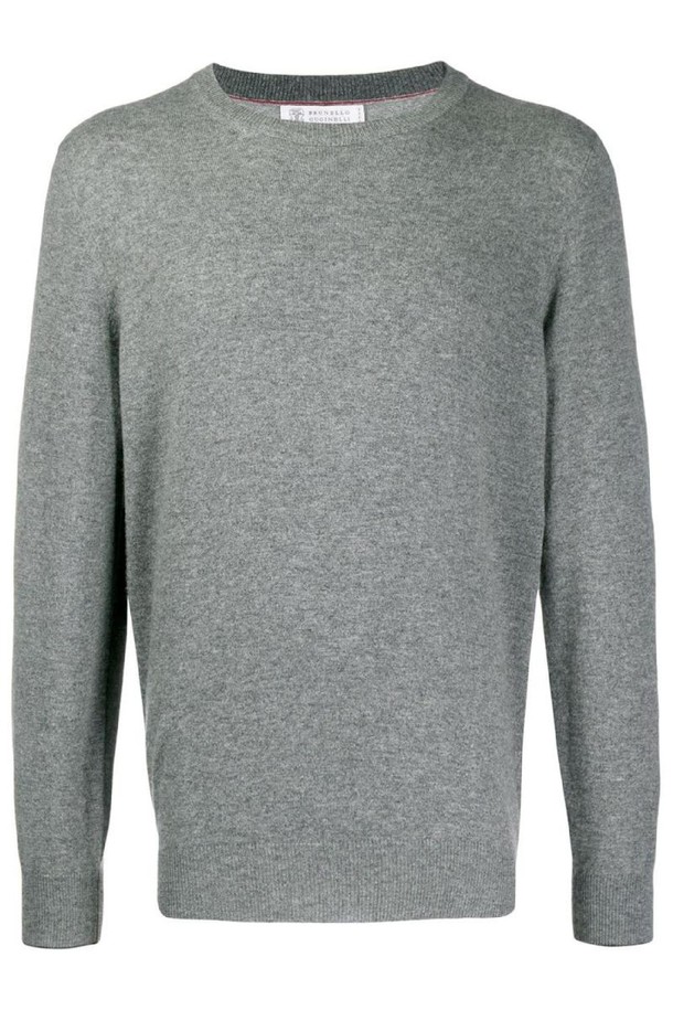 BRUNELLO CUCINELLI - 니트/가디건 - 브루넬로 쿠치넬리 남성 스웨터 CASHMERE CREWNECK SWEATER NB30