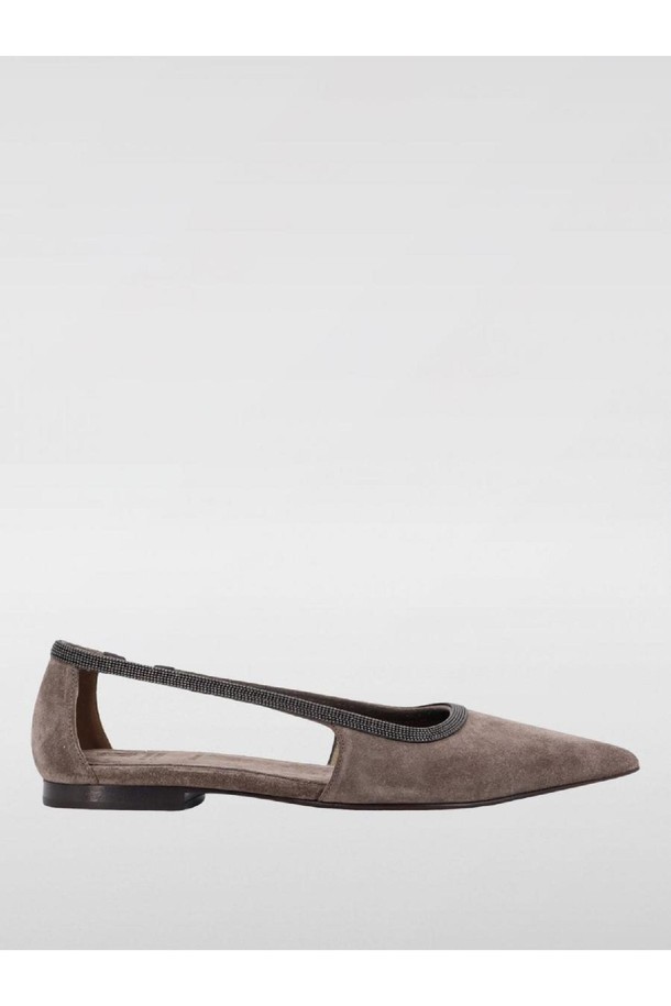 BRUNELLO CUCINELLI - 플랫/로퍼 - 브루넬로 쿠치넬리 여성 발레리나 슈즈 Womans Ballet Flats Brunello Cucinelli NB03