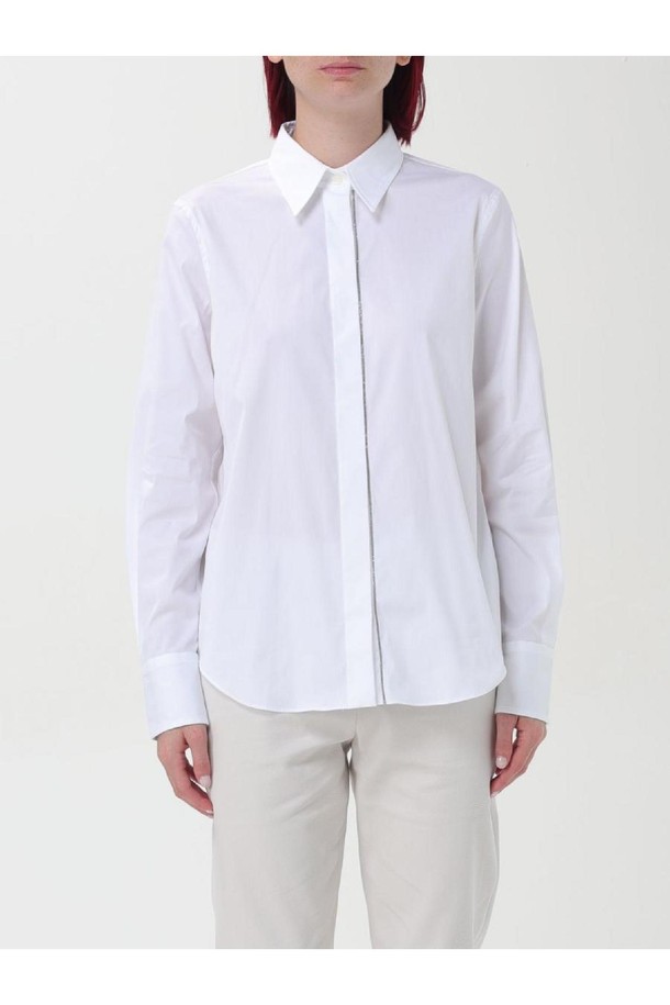 BRUNELLO CUCINELLI - 블라우스/셔츠 - 브루넬로 쿠치넬리 여성 셔츠 Womans Shirt Brunello Cucinelli NB03