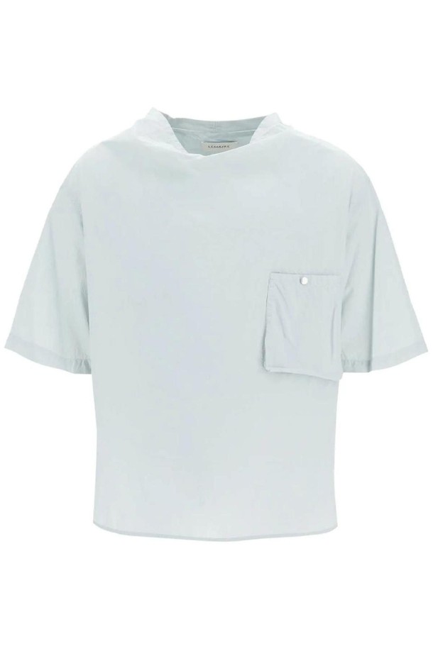 LEMAIRE - 셔츠 - 르메르 남성 셔츠 closed short sleeved shirt NB02