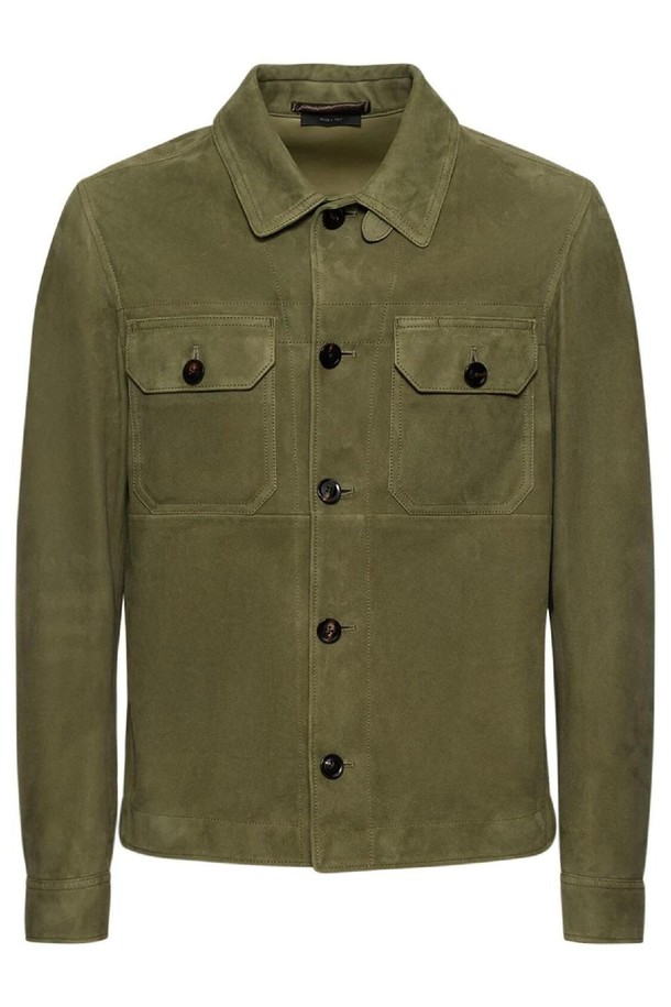 TOM FORD - 다운/패딩 - 톰포드 남성 가죽 자켓 Lightweight suede outershirt NB01