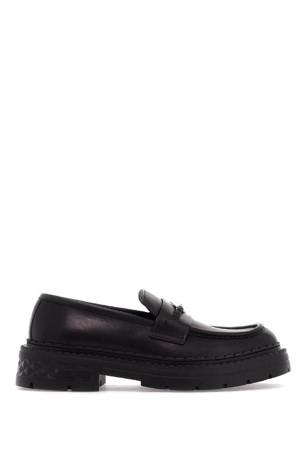 JIMMY CHOO - 스니커즈 - 지미추 남성 로퍼 leather marlow loafers NB02