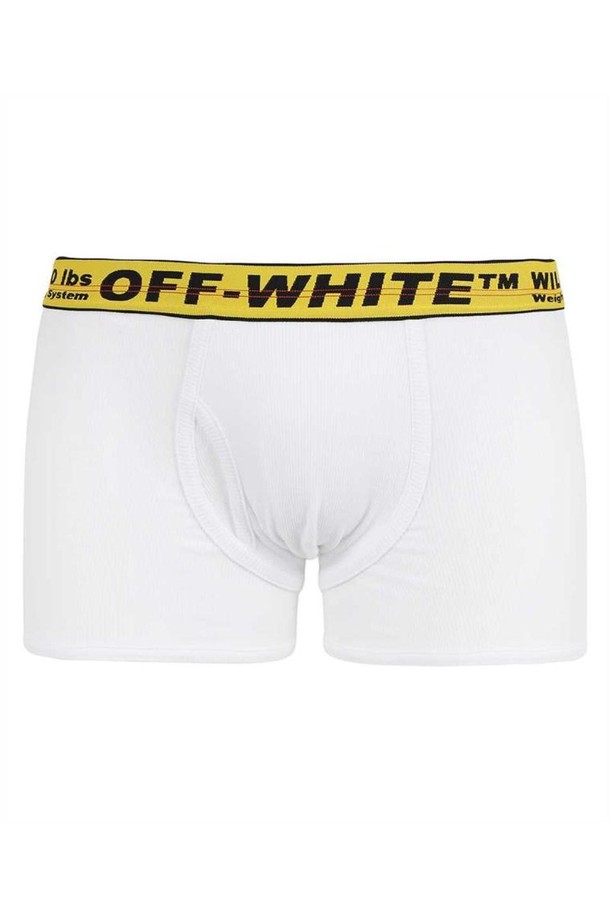 OFF-WHITE - 기타소품 - 오프화이트 남성 속옷 Off White OMUA001C99FAB003 CLASSIC INDUSTRIAL TRIPACK Boxer briefs   White NB24