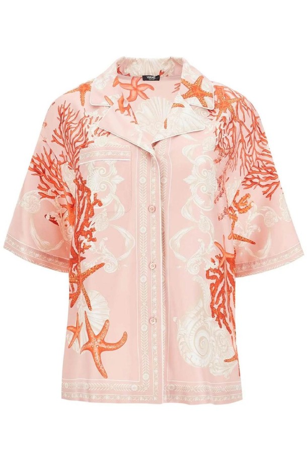 VERSACE - 블라우스/셔츠 - 베르사체 여성 셔츠 블라우스 silk baroque shirt NB02