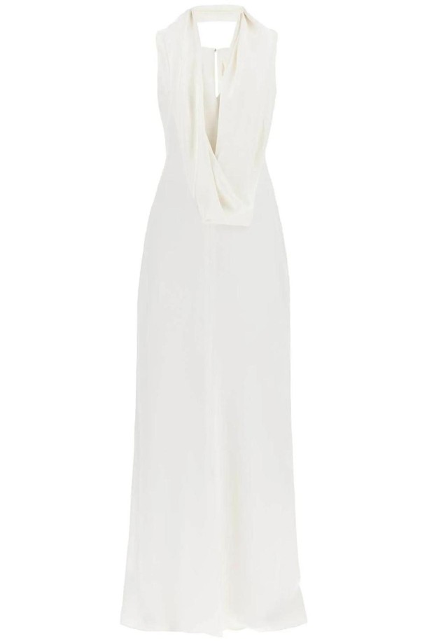 MAX MARA - 원피스 - 막스마라 여성 원피스 maxi silk crepe de chine dress NB02