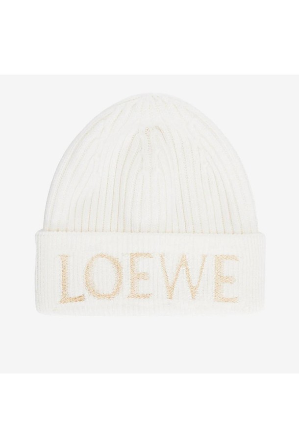 LOEWE - 모자 - 로에베 남성 모자 Loewe Wool Beanie NB25