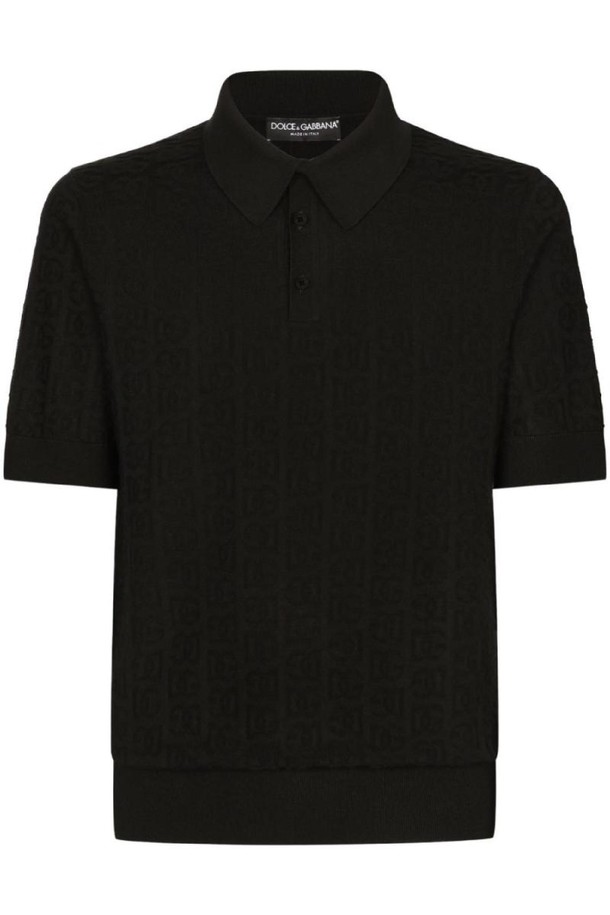 DOLCE & GABBANA - 반팔티셔츠 - 돌체앤가바나 남성 폴로티 SILK POLO SHIRT NB30