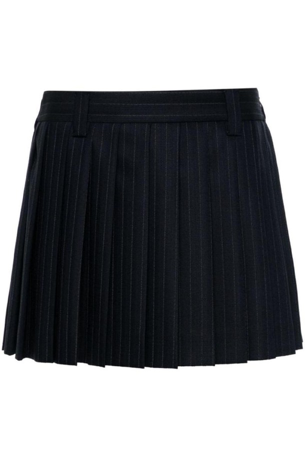 MIU MIU - 미디스커트 - 미우미우 여성 스커트 WOOL MINI SKIRT NB30