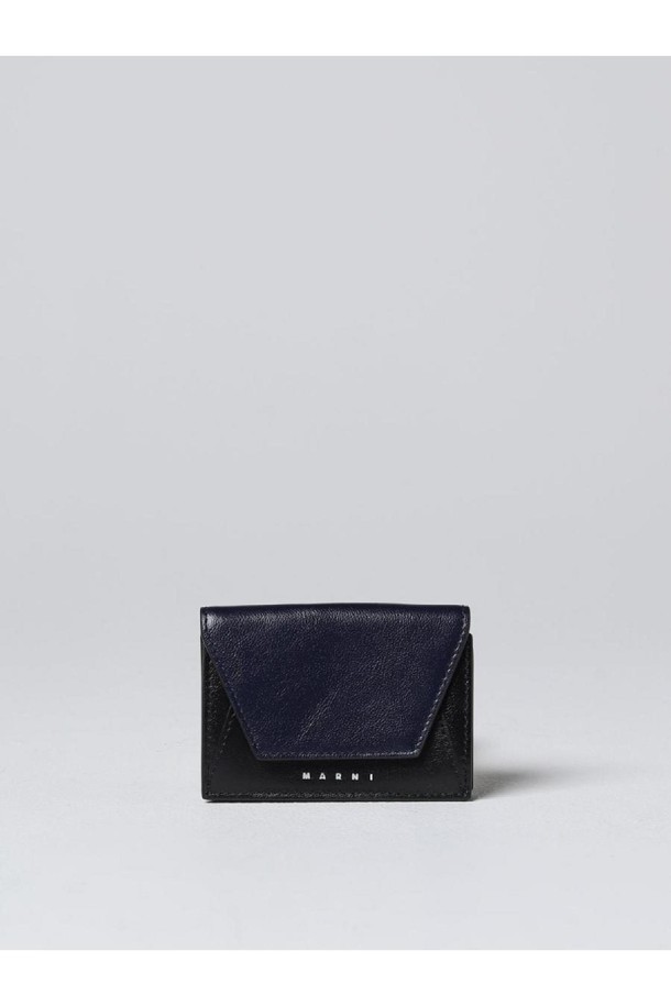 MARNI - 지갑 - 마르니 남성 지갑 Marni tri fold wallet in leather NB03