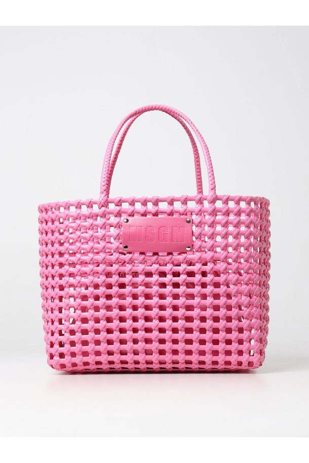 MSGM - 토트백 - 엠에스지엠 여성 토트백 Msgm bag in woven pvc NB03