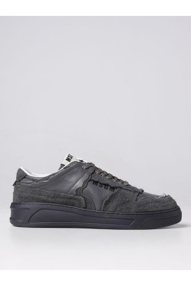 MSGM - 스니커즈 - 엠에스지엠 남성 스니커즈 Acbc x msgm sneakers in leather and repet NB03