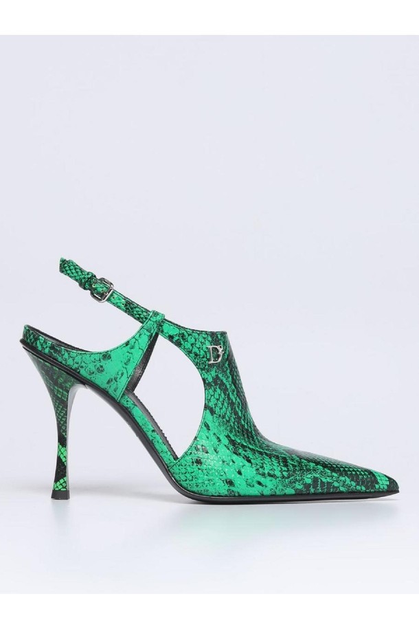 Dsquared2 - 펌프스 - 디스퀘어드2 여성 힐 Dsquared2 python print leather slingback NB03