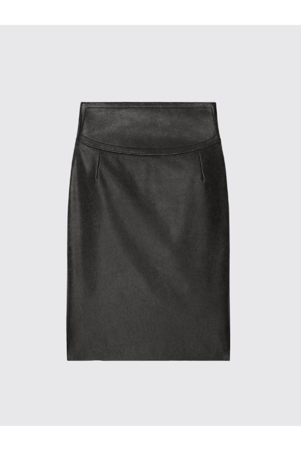 GIVENCHY - 미디스커트 - 지방시 여성 스커트 Givenchy leather skirt NB03